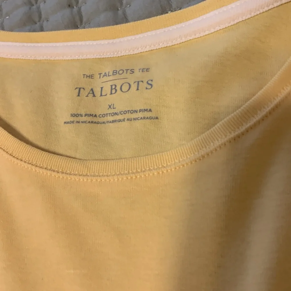 Talbots women’s yellow